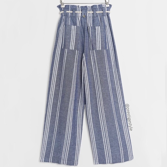 Anthropologie Lilianna Striped Wide-Leg Pants - Picture 5 of 7
